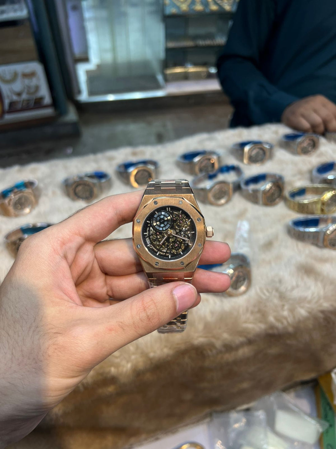 AP Skeleton Master Grade Watch – Luxury Timepiece